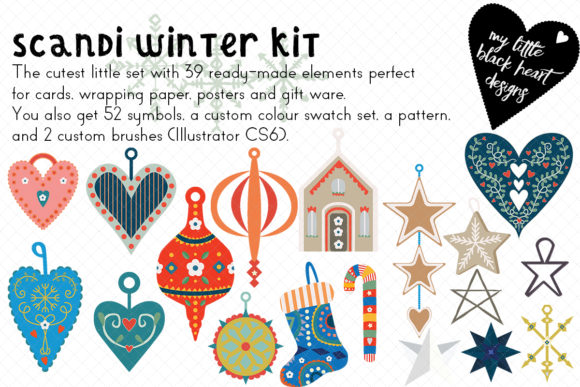 Designing Festive Projects with the Pretty Scandi Winter Set