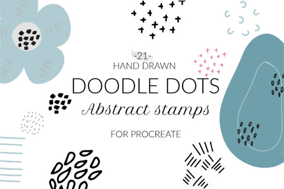 Elevate Art with Doodle Abstract Texture Stamps