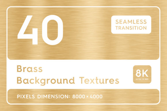 Elevate Designs with 40 Brass Background Textures
