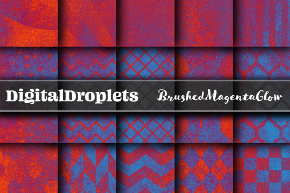 Evaluating Brushed Magenta Glow Digital Papers for Creative Projects