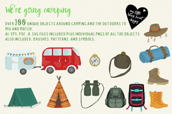 Evaluating the We're Going Camping Set for Outdoor Design Projects