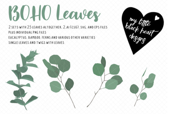 Integrating the Boho Leaves Set into Your Creative Workflow