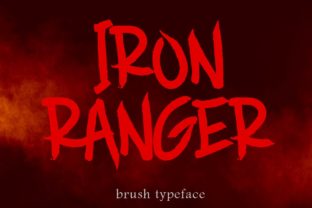 Iron Ranger: Bold Brush Strokes for Impactful Design