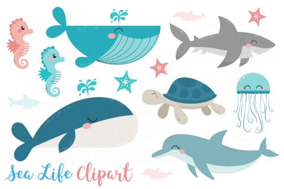 Unlocking Creative Potential with High-Resolution Whales, Dolphin and Sea Life Clipart